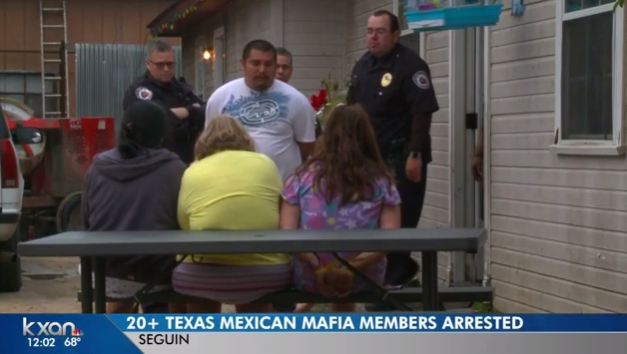 Image: Texas mafia gangbangers tied to murder and drug trafficking arrested in Seguin